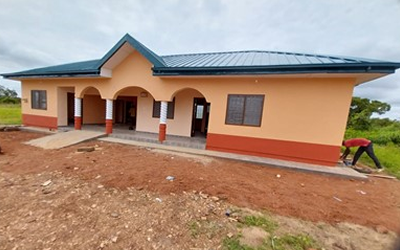 Construction of Nurses Accommodation and Adolescent Corner at Doung, Kaleo in the upper West Region