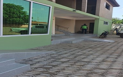 Completion of Ground Floor for Borimanga Rural Bank Limited at Aboabo Market Complex at Tamale